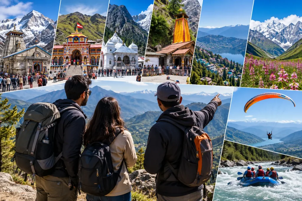 Local guide helping travelers explore Uttarakhand destinations